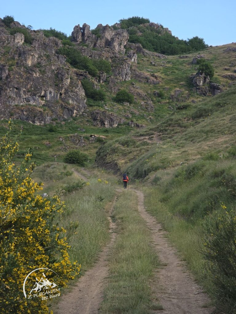 Przewodnik Camino de San Salvador - początek drogi za Poladura de La Tercia